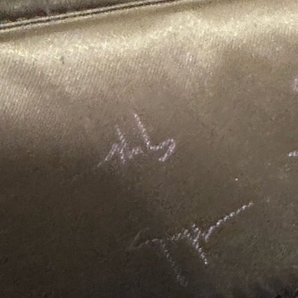 Giuseppe Zanotti Clutch Handbag Purse Black Crocodile Texture Authentic Rare - Picture 9 of 9